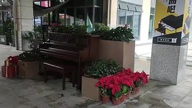旅行拍摄东方广场钢琴视频的预览图